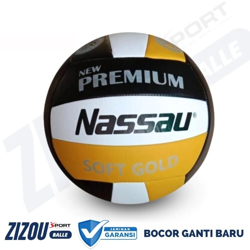 NASSAU Bola voli voly Nassau NEW PREMIUM Indoor outdoor lokal premium size 5 JAHIT