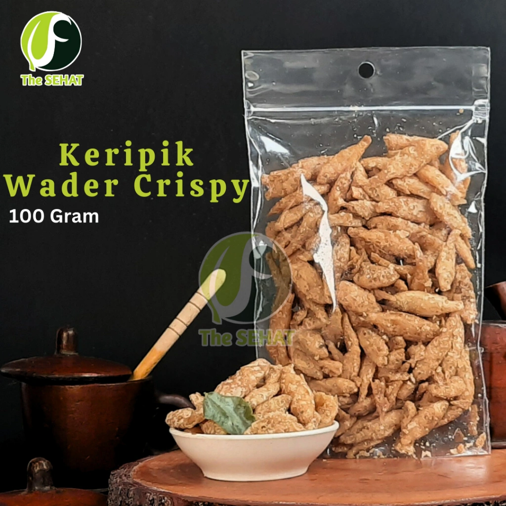 TheSehat Wader Crispy Keripik Ikan Wader Crispy Makanan Kripik Cemilan Gurih 100gr