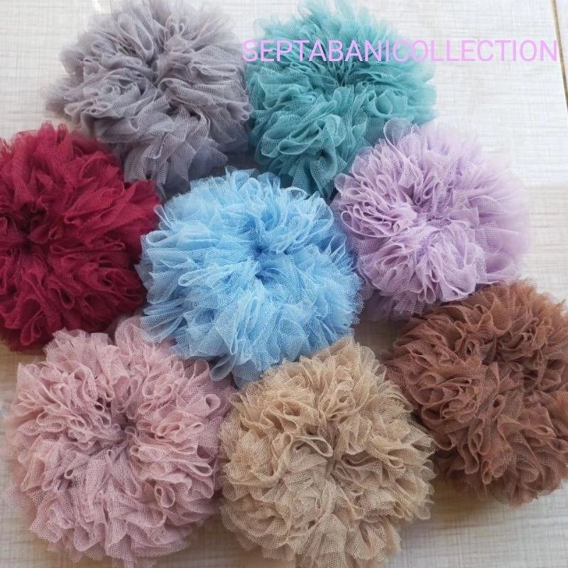 CEPOL TILE JUMBO | SCRUNCHIE TILLE JUMBO PREMIUM | CEPOL HIJAB ANTI PUSING