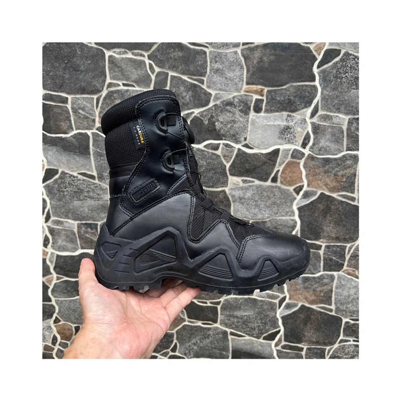 Sepatu Combat Boots PDL Blackwater Hi-BLW [PUTAR] 9-Inch - HITAM