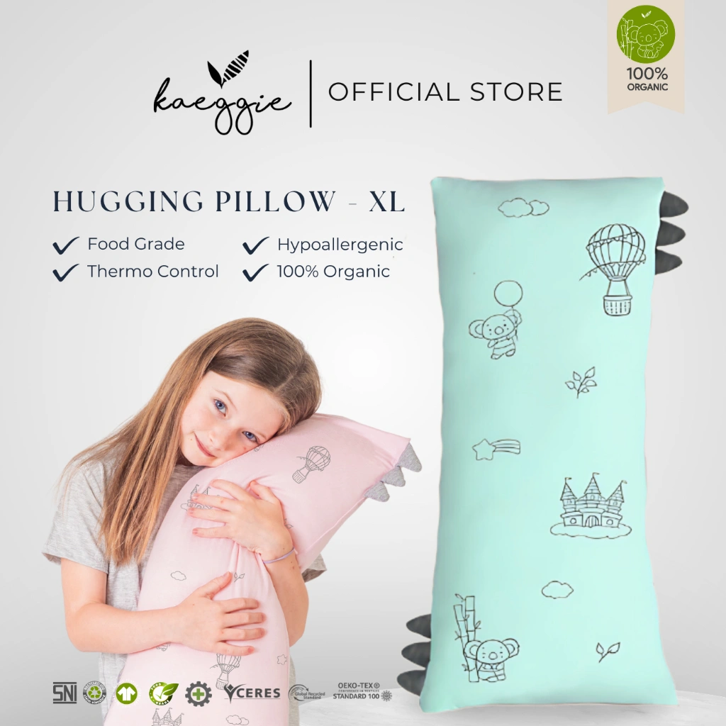 KAEGGIE - Signature Hugging Pillow Size Extra Large (XL) - Bantal Bayi Anak