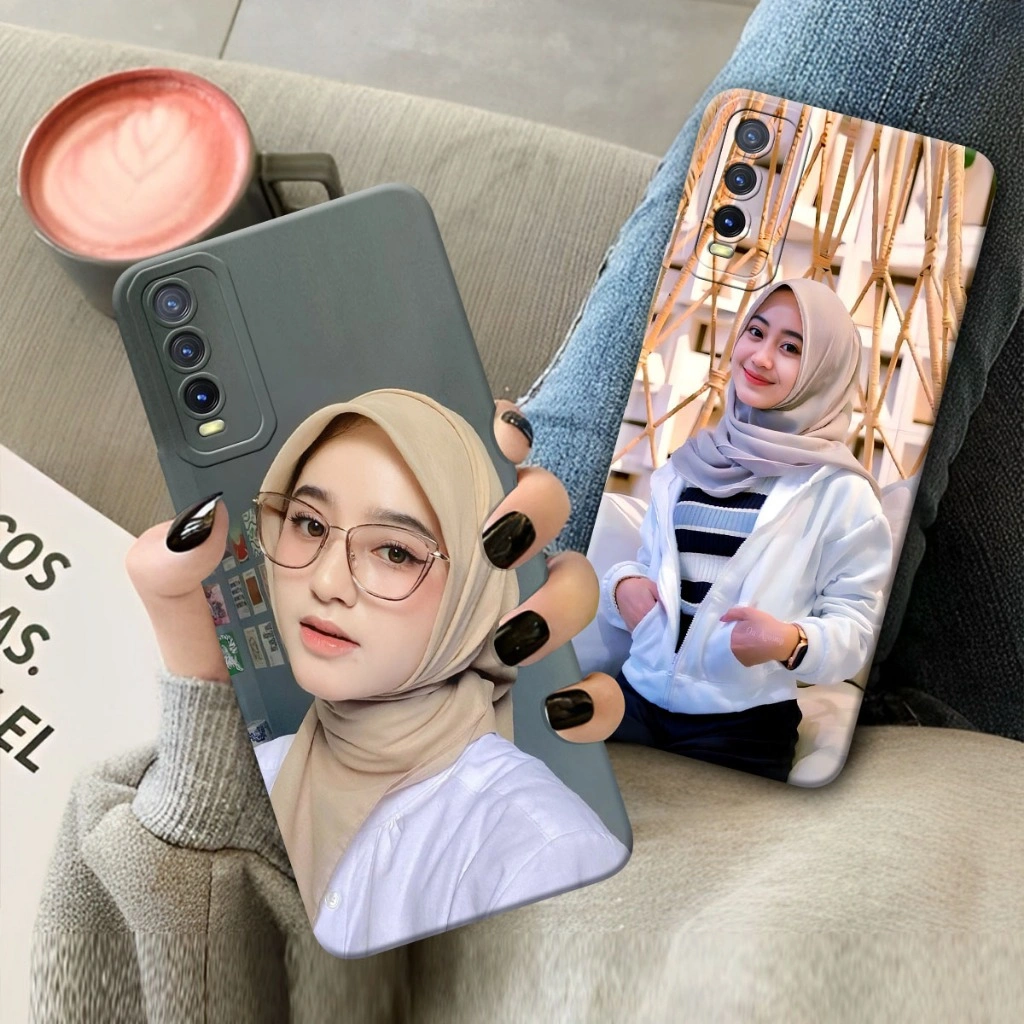 Custom Foto Bisa Untuk Semua Type Hp Request Gambar Sendiri Softcase Macaron Procamera Casing Hp