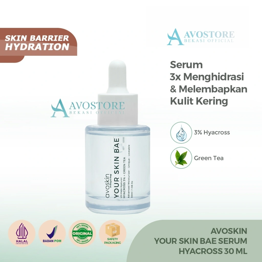 Avoskin YSB serum Hyacross 3% + Green Tea 30ML [ Hydrating ]