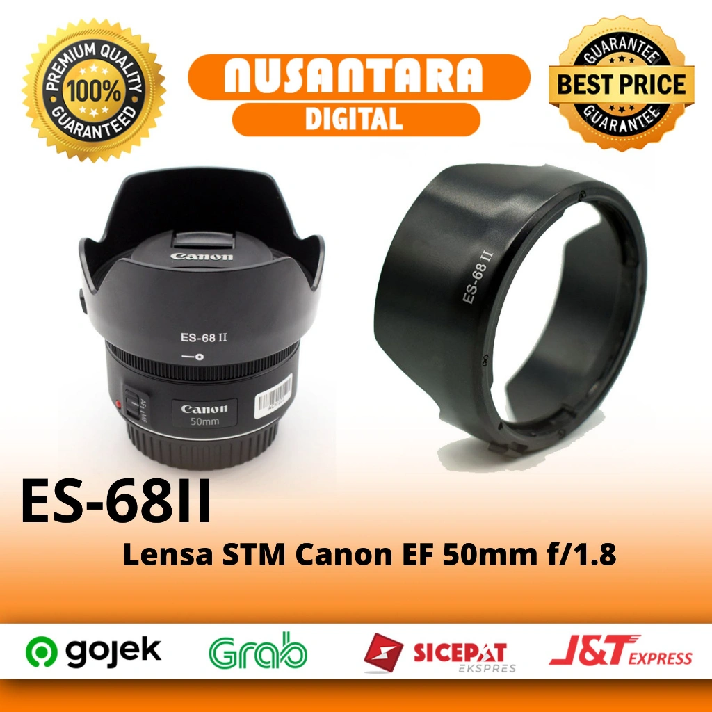 Lens hood ES-68II 49mm Canon EF 50mm f1.8 STM