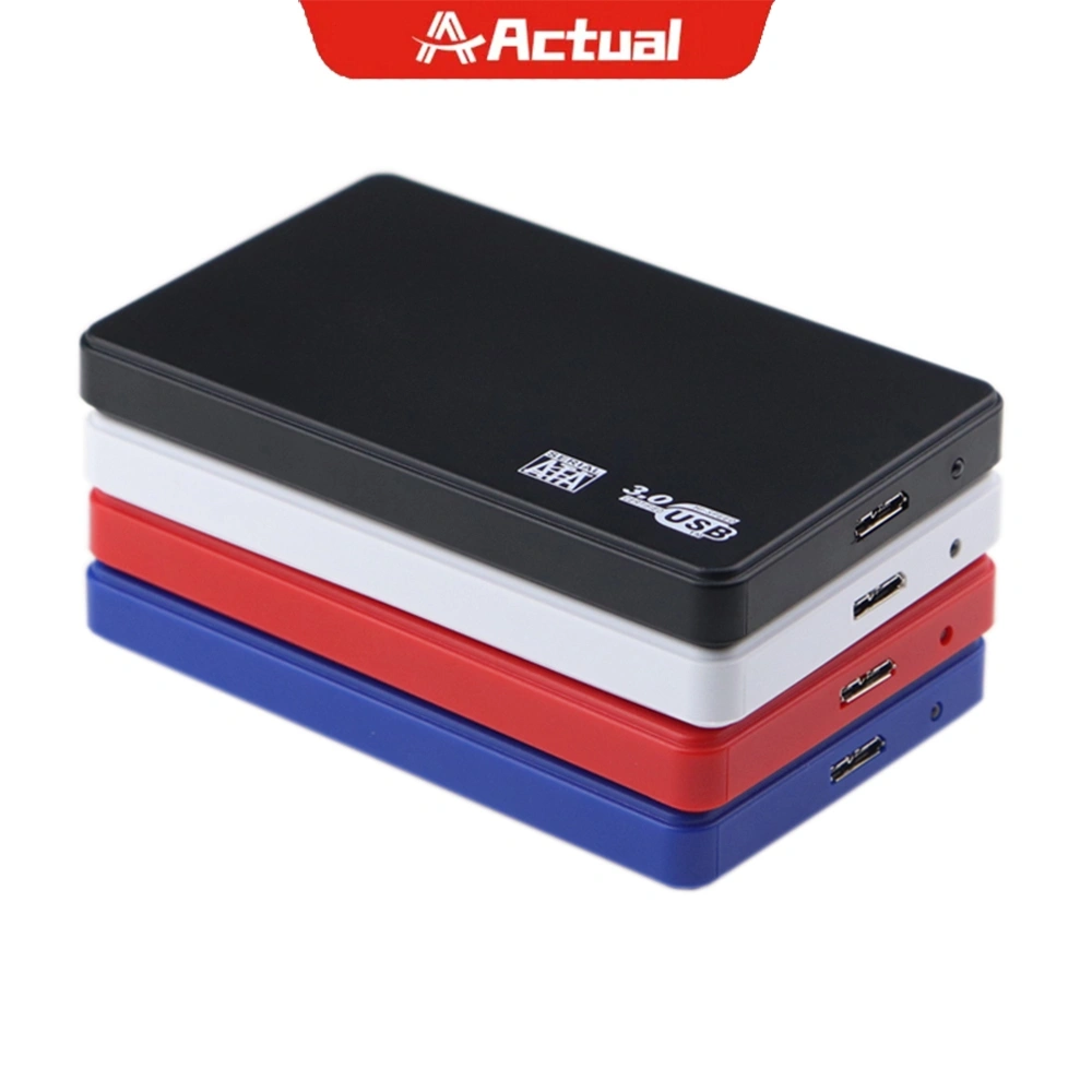 Actual COD CASING EXTERNAL HARDDISK HDD SSD ENCLOSURE TRANSPARENT 2.5 INCH USB 3.0 CASE