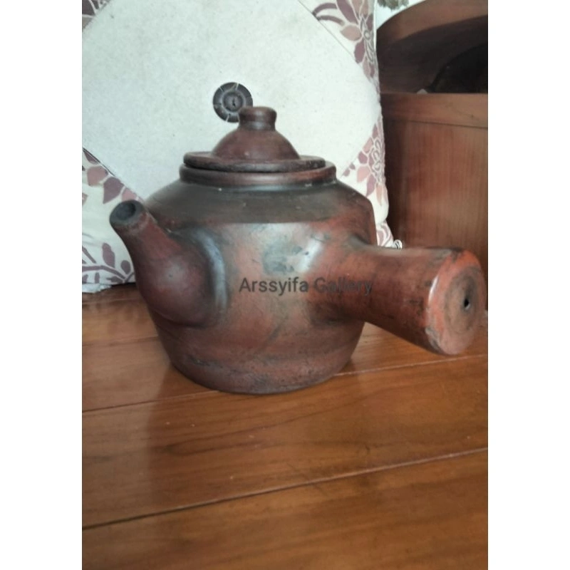 Godhokan jamu kecil kriuk tanah liat 2 Liter free bubble+dus