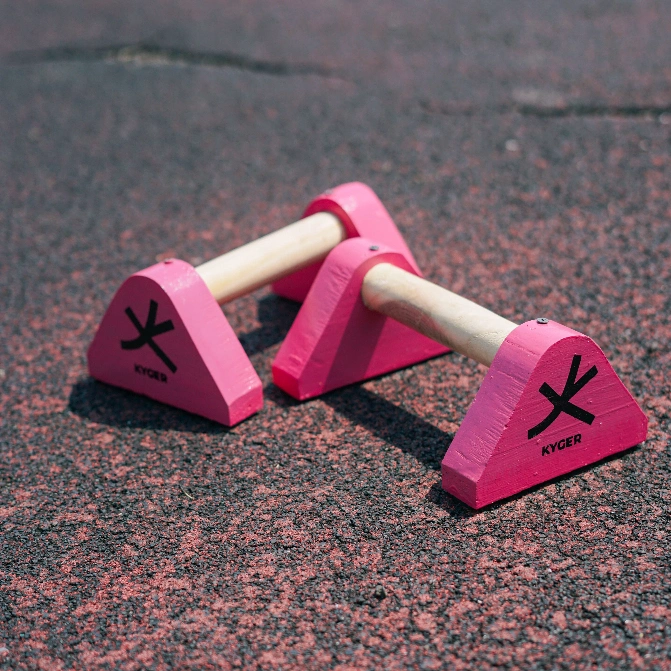 Kyger Parallettes Pakpok Mini Parallette Bar (Push Up,Planche,Calisthenics)