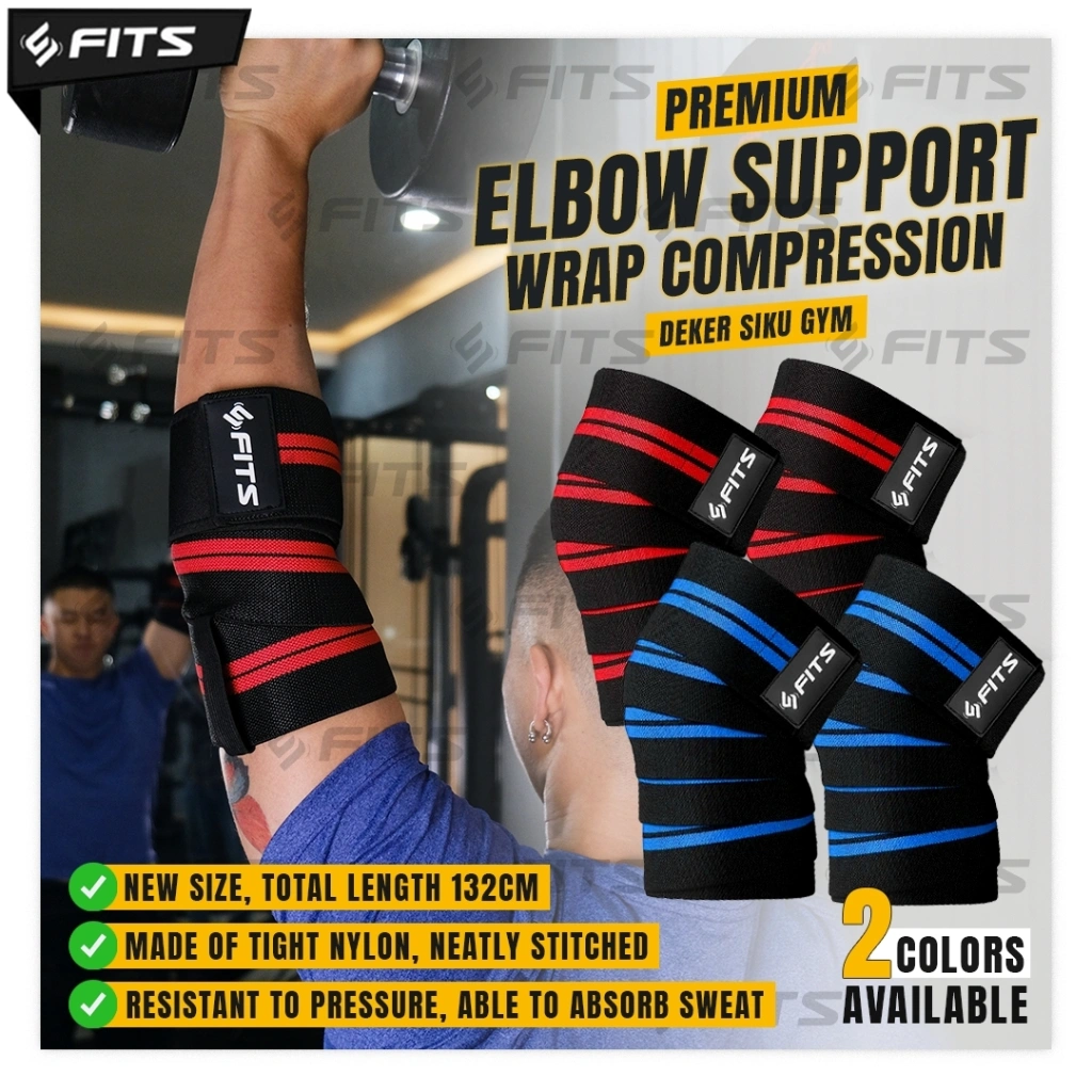 SFIDN FITS Premium Fitness Elbow Support Wrap Compression | Deker Siku Gym