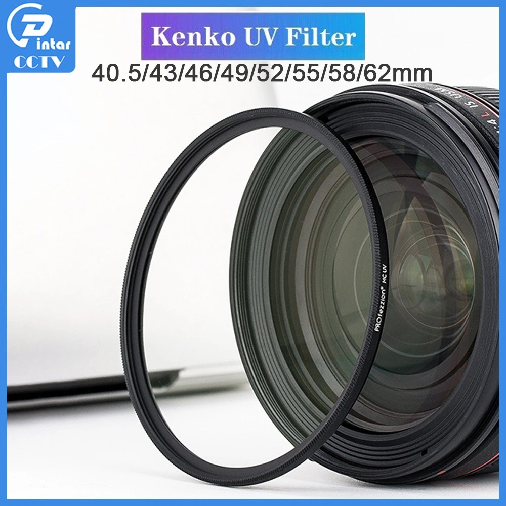 Kenko UV Filter Lensa 40.5mm 43mm 46mm 49mm 52mm 55mm 58mm 62mm untuk camera Nikon Canon Sony DSLR