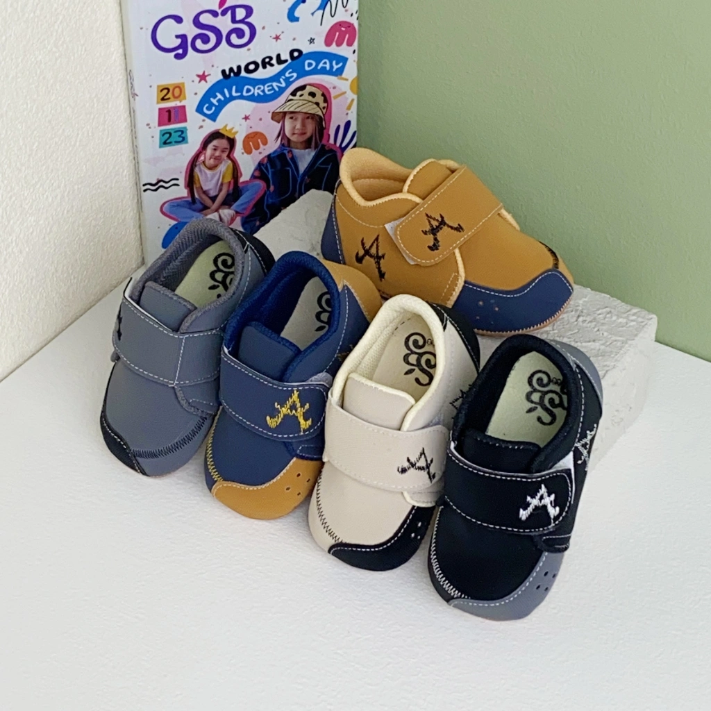 prewalker sepatu bayi laki laki umur 2-12 bulan model casual A Terbaru Ringan Empuk dan Lembut
