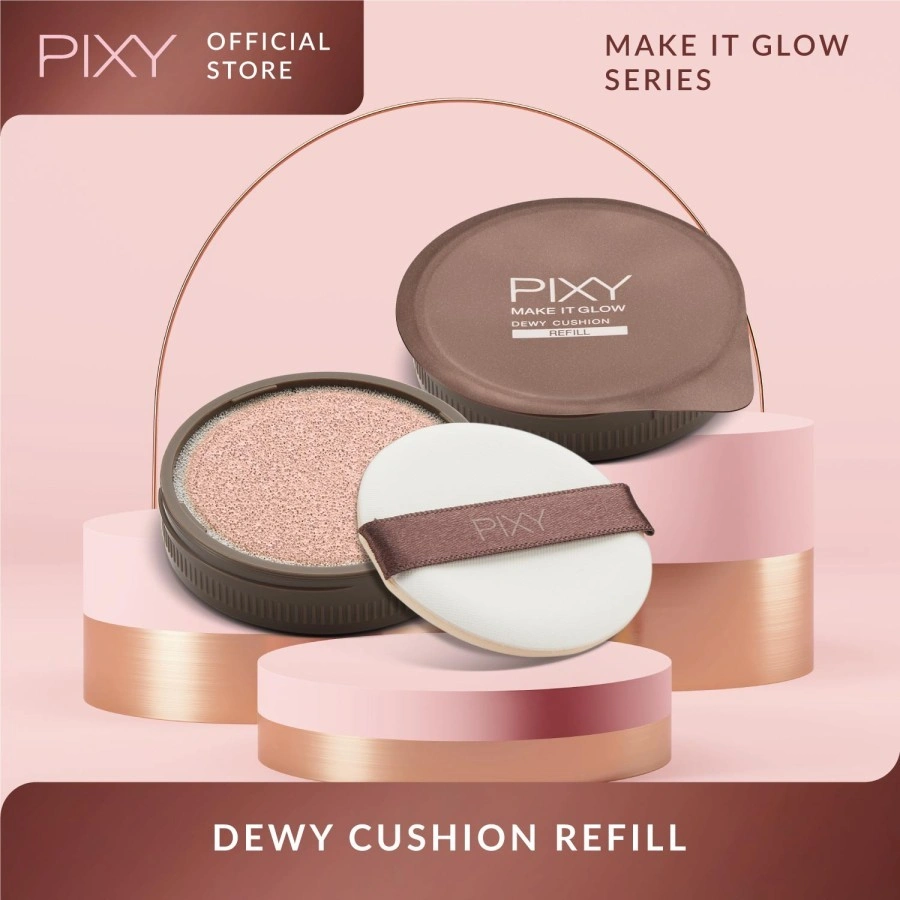 PIXY Make It Glow Dewy Cushion 201 Neutral Beige - Refill