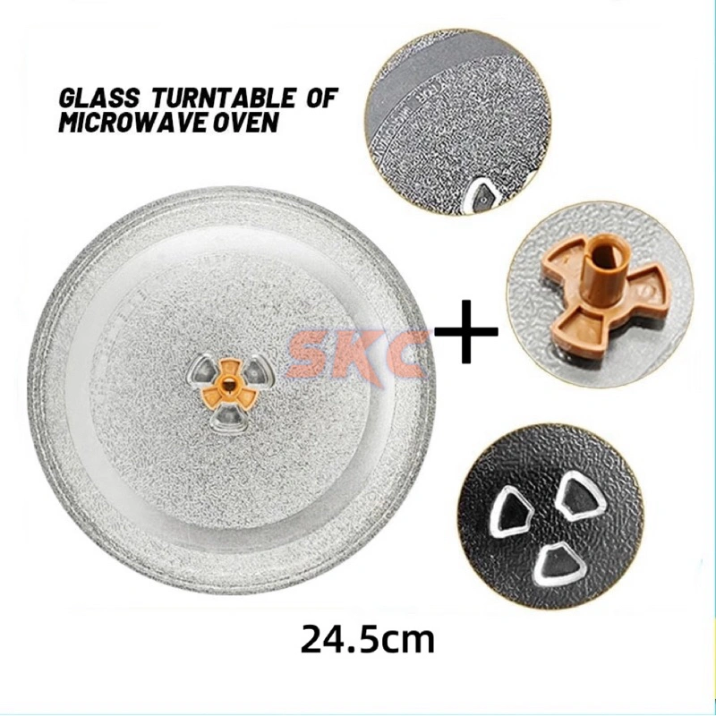 Piring MICROWAVE Diameter 24,5 cm Piringan Tatakan Oven Universal Tebal Import