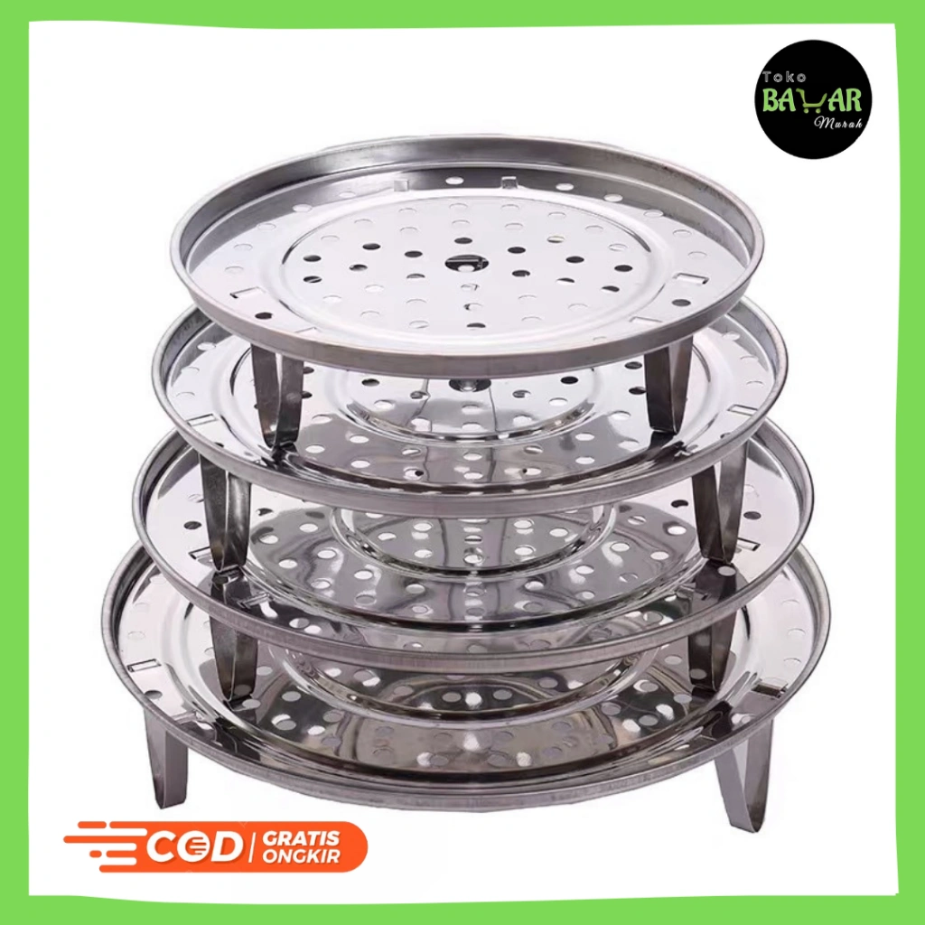 Tatakan Kukusan Stainless Steel / Alas Kukusan / Steamer Kukus Panci Souse Pot Stainless Steel