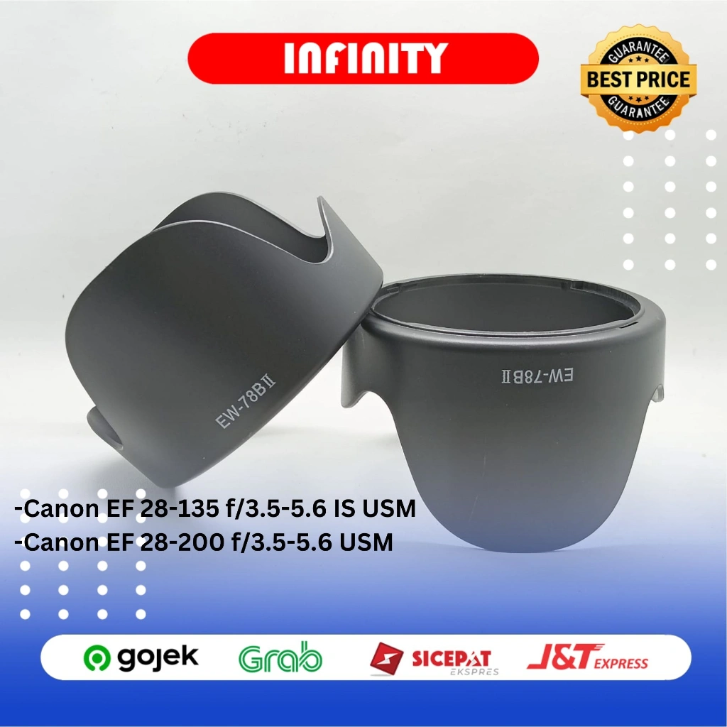 Lens hood EW-78b II canon 28-135mm 28-200mm