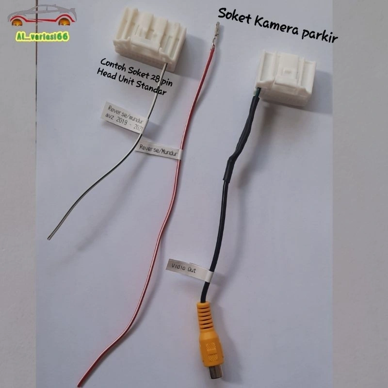 Soket Kamera Parkir Avanza 2019 - 2021