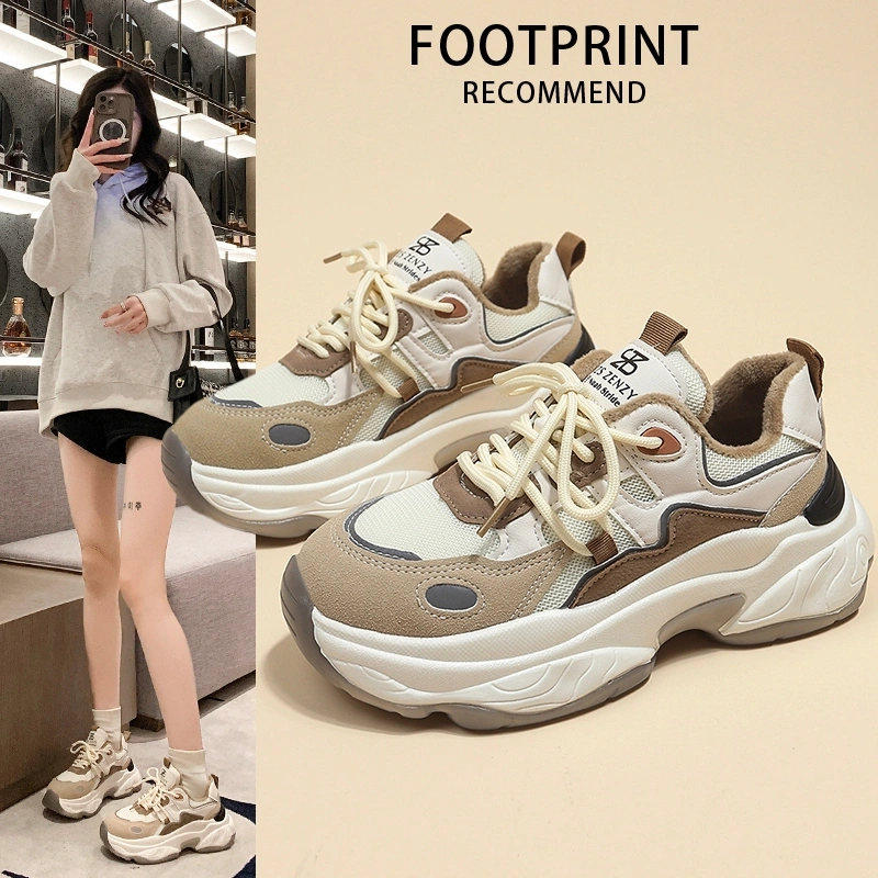 TZS Zenzy Noah Stride Sneakers - Sepatu Sneakers Wanita - Sepatu Cewek - Sneakers Cewek - Dad Shoes