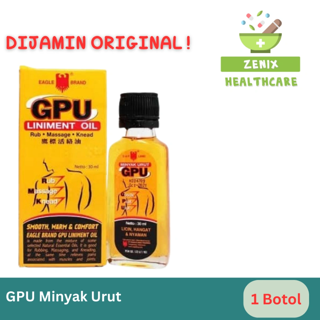 GPU Minyak Urut Liniment Oil Sereh