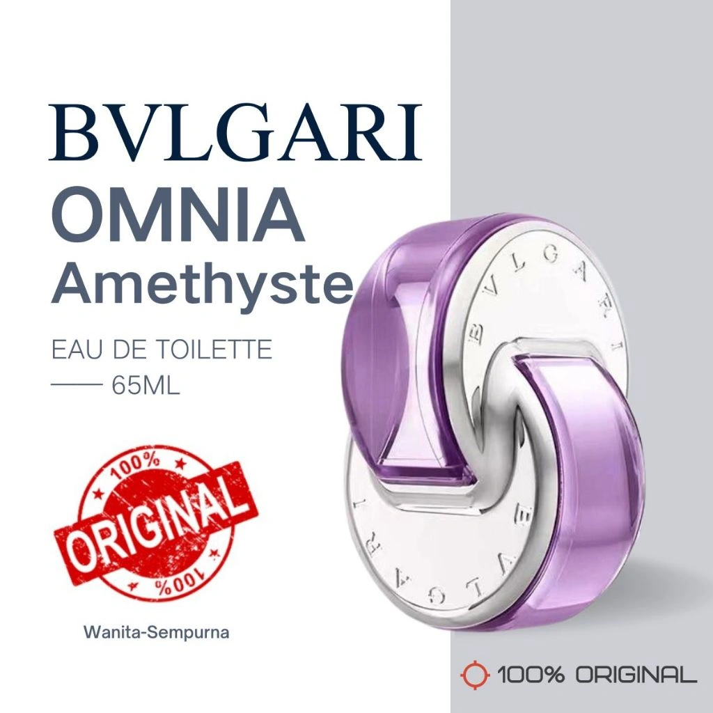 【100% Original】BVLGARI Omnia Amethyste EDT Women Parfum - 65ml