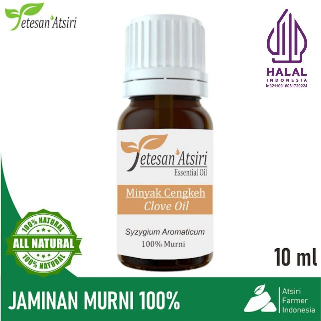 10ml minyak atsiri cengkeh minyak cengkeh murni 100% clove essential oil aromaterapy aromatherapy