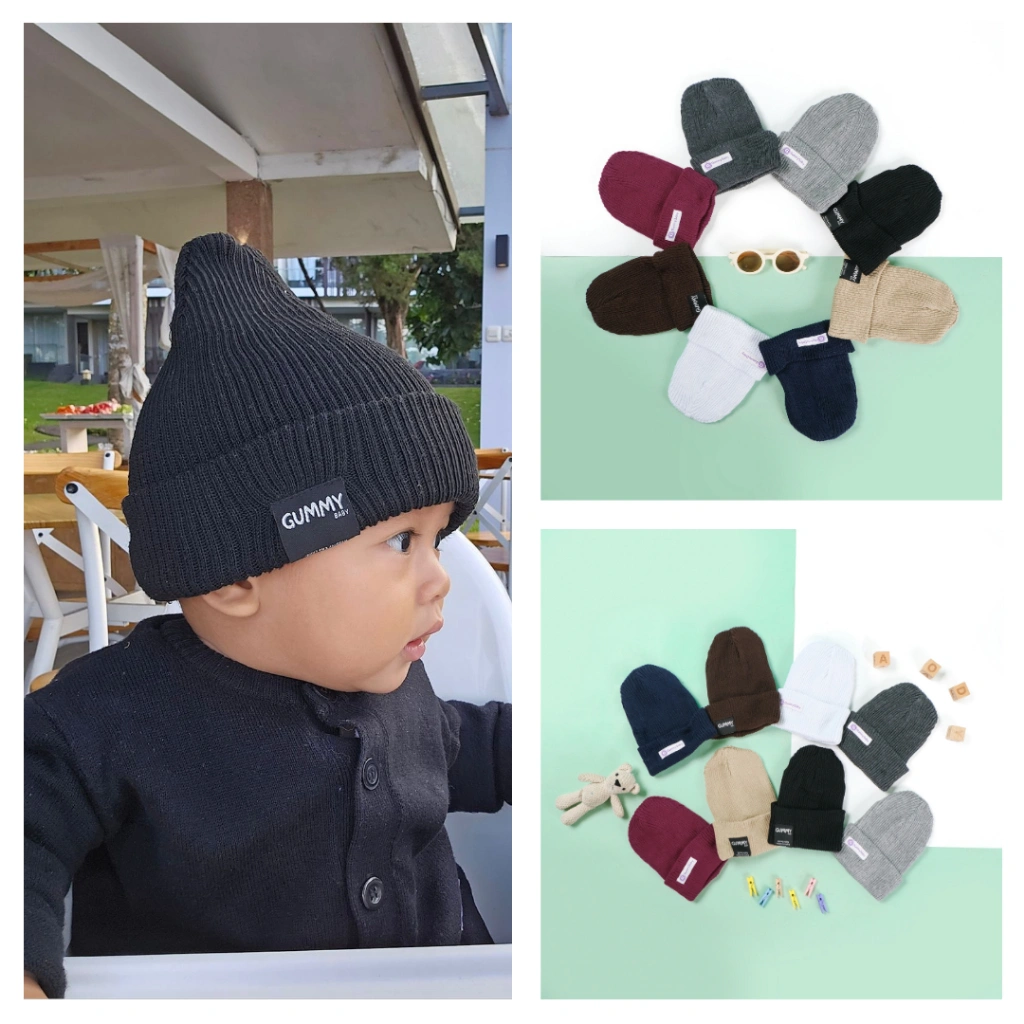 Beanie Hat || Kupluk Rajut Beanie Bayi 0 - 3 Tahun II Topi Anak Laki Laki