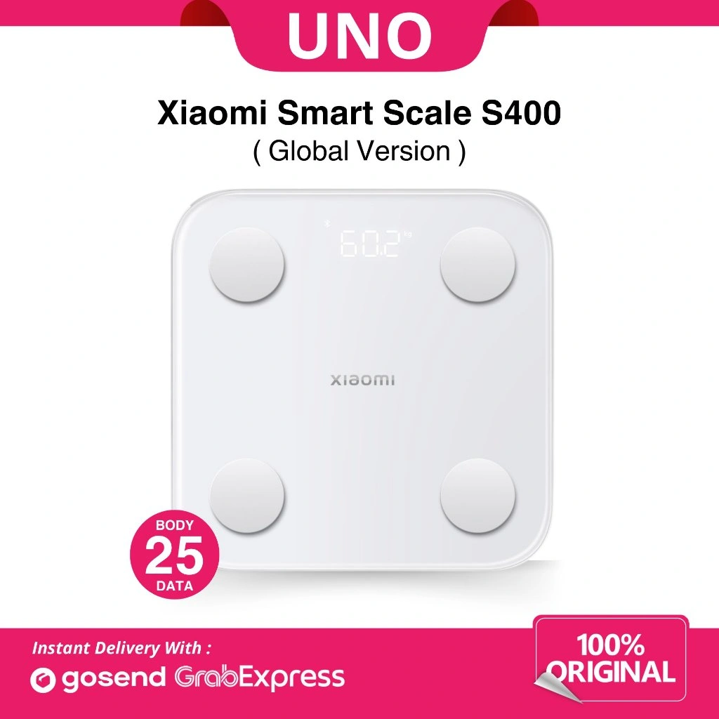 Mi Smart Body Composition Scale S400 - Timbangan Badan 25 Data