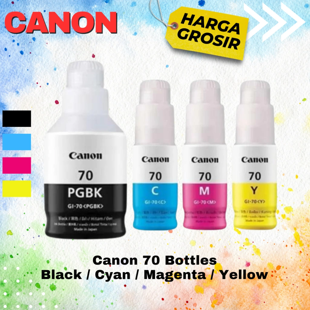 Tinta Canon 70 Refill Ink Original G5070 G6070