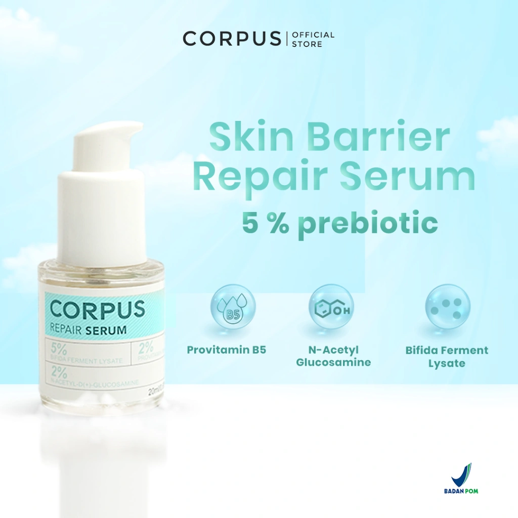 CORPUS Repair Serum - Merawat Skin Barrier dengan Ceramide Probiotik