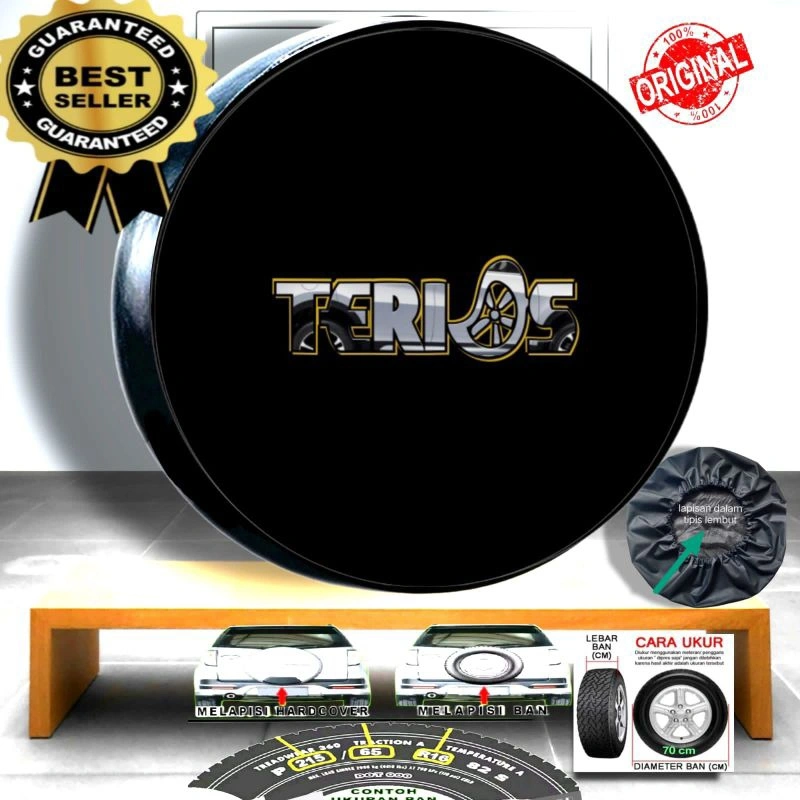 cover sarung ban Terios aksesoris mobil konde anti luntur