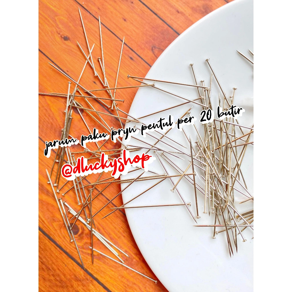 jarum paku pryn pentul per 20 pcs murah