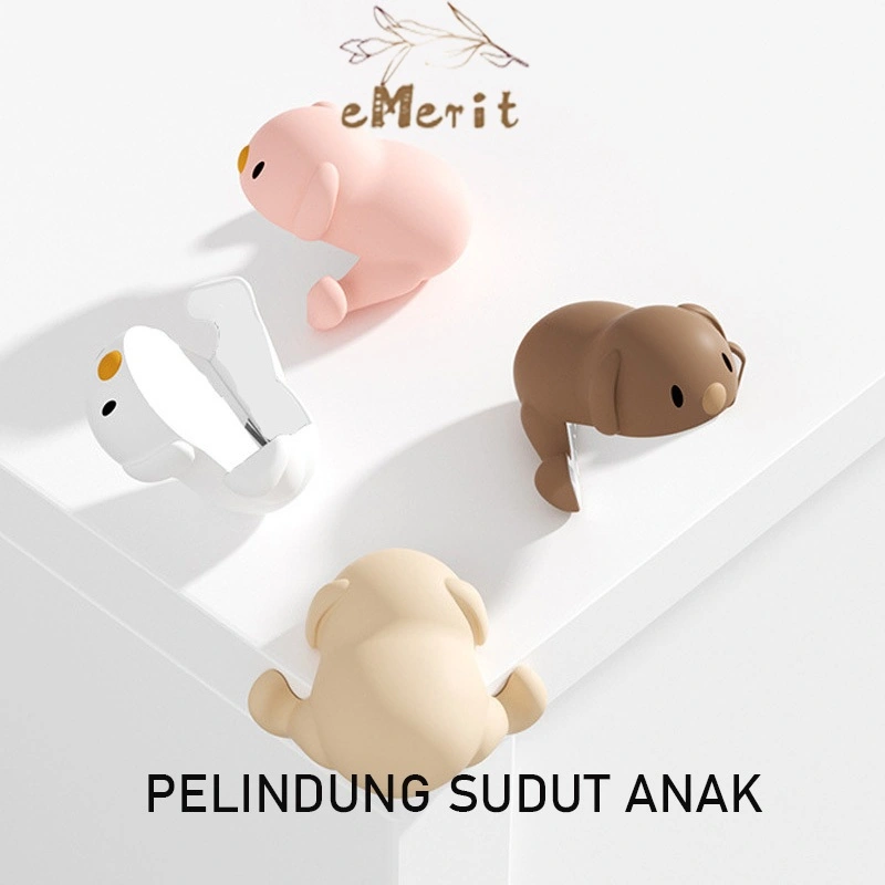 Pelindung Sudut Siku Meja Bahan Sillicone / Baby Safe For Corners