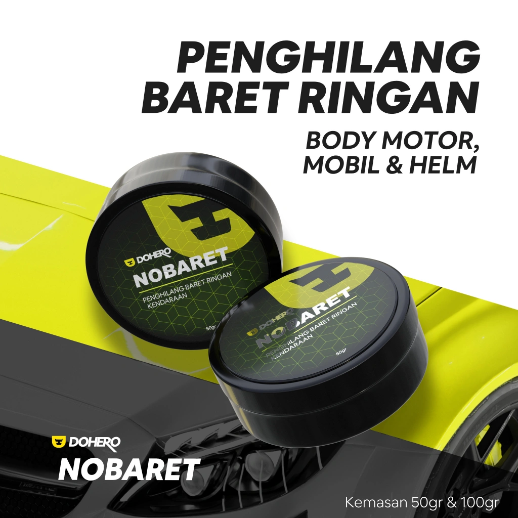 Dohero Nobaret - Compound Penghilang Baret Body Motor Mobil