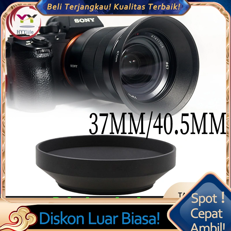 Lens Hood Untuk 37mm/40.5mm Lensa Fix