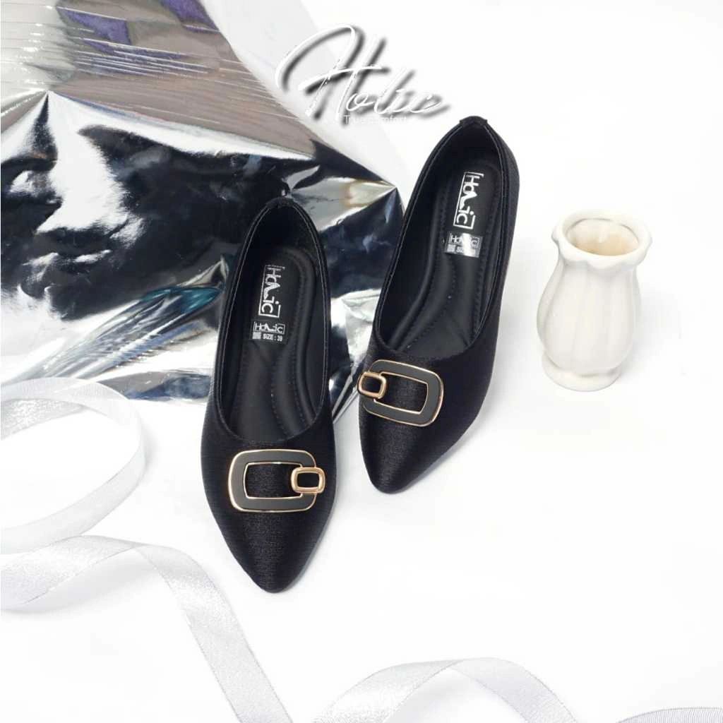 Holic Reva 02 Sepatu Wanita Sepatu Kerja Flatshoes Premium