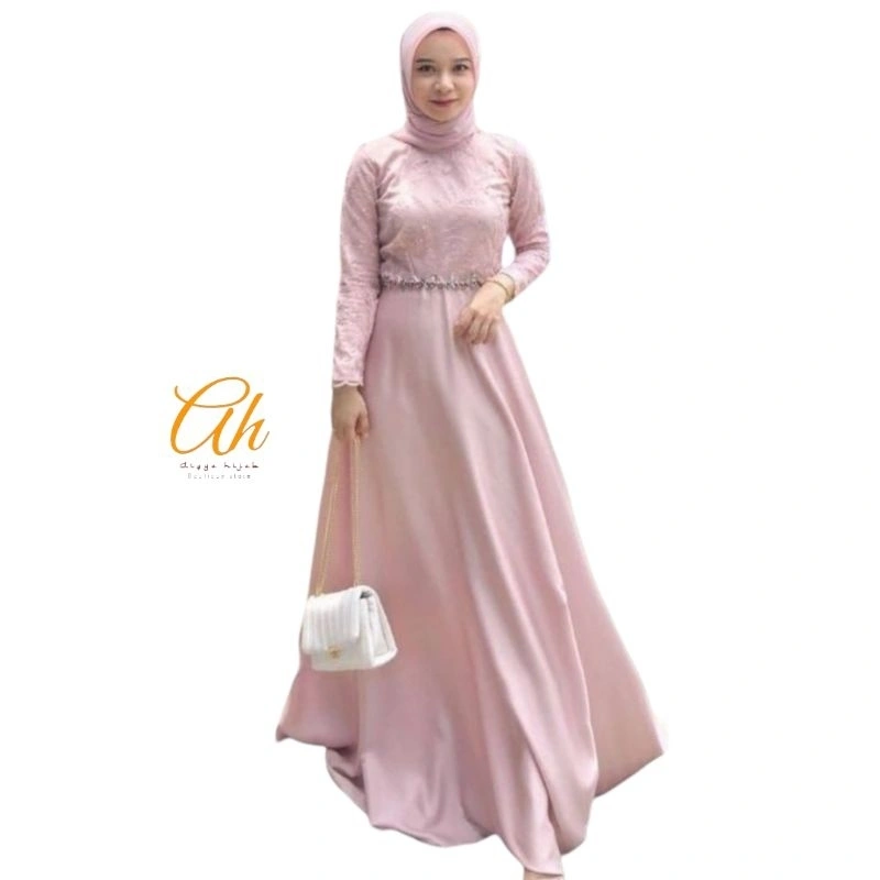 Anggun dress _ dress dewasa / dress anak - dress couple ibu anak - dress brukat
