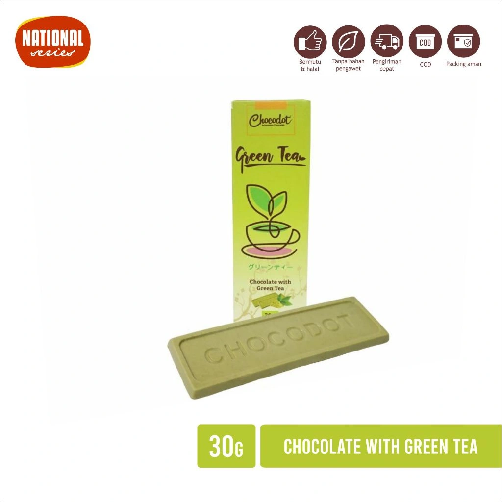 Coklat Chocodot Greentea 30g