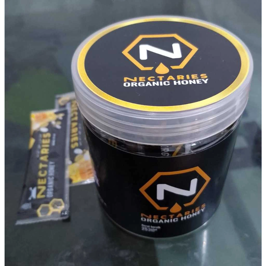 Madu Sachet NECTARIES 10 g Kemasan Toples 25 pcs