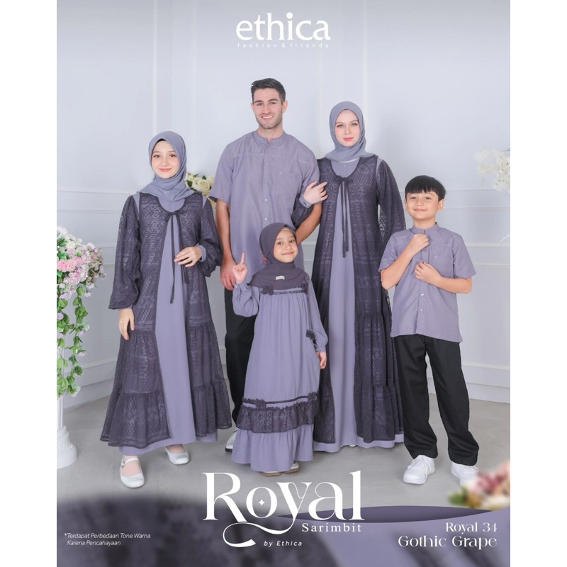 ROYAL 34 GHOTIC GRAPE || SARIMBIT KELUARGA ORIGINAL ETHICA