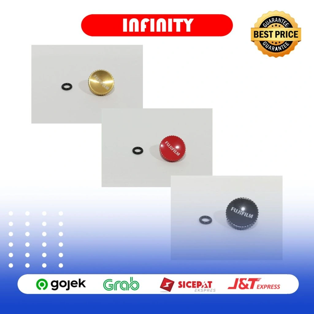 Button Tombol Shutter Release Tombol Rana Fuji FujiFilm Cekung/Cembung