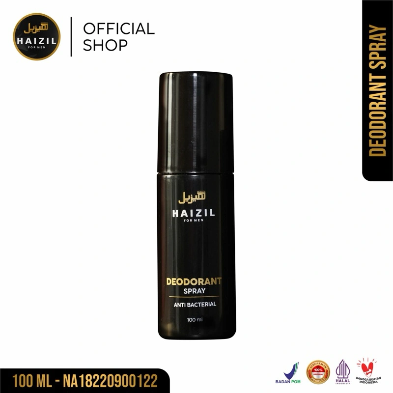 HAIZIL - Deodorant Spray 100ml | BATRISYIA For Man | ED Panjang