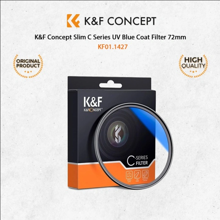 K&F Concept KNF Concept Filter MC UV Filter Multi Coating - Camera Accessories - Filter Lensa