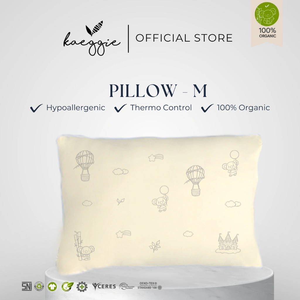 KAEGGIE - Signature Pillow Size Medium (M) - Bantal Bayi Anak