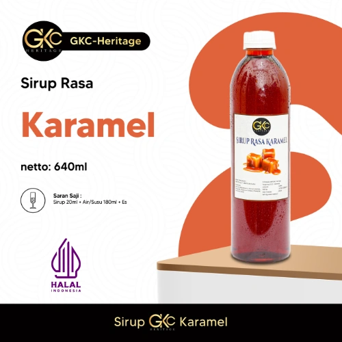 Sirup Karamel 640ml Syrup drink Caramel