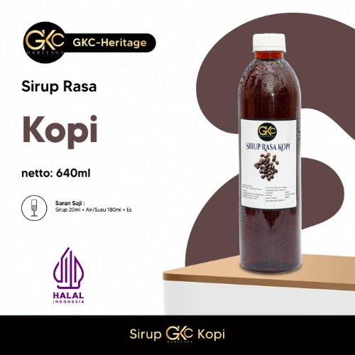 Gkc Heritage Sirup Kopi - Syrup coffee 640ml