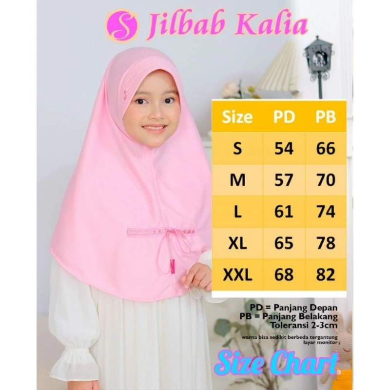 JILBAB INSTAN ANAK | JILBAB SEKOLAH | JILBAB KALIA BY : HASNA COLLECTION