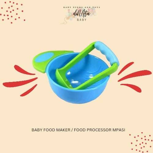 [ DINATA Baby ] Baby food maker set Food processor Alat Pembuat Makanan Bayi dan Anak BPA FREE