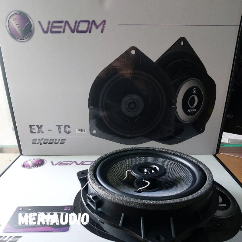 VENOM Speaker Coaxial EXODUS EX TC ,EX MC, EX HC, EX SCC,EX NC VENOM EXODUS COAXIAL Plug & Ply