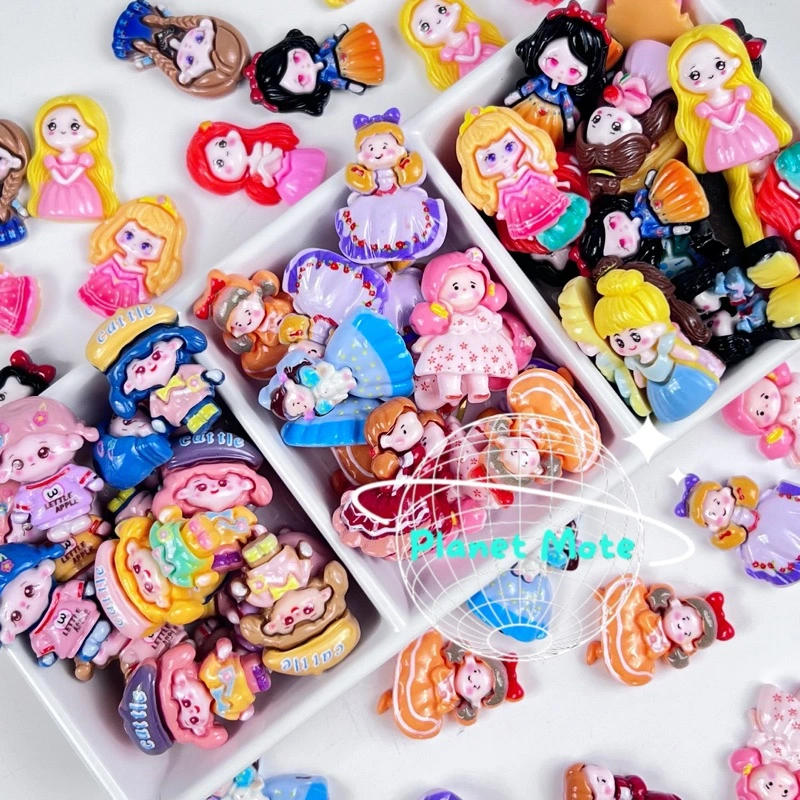 Resin Clay Karakter Gloosy Premium (10 pcs)