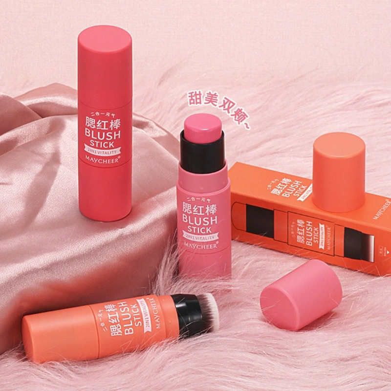 Maycheer Blush On stick 2in1 with Brush Vitality blush