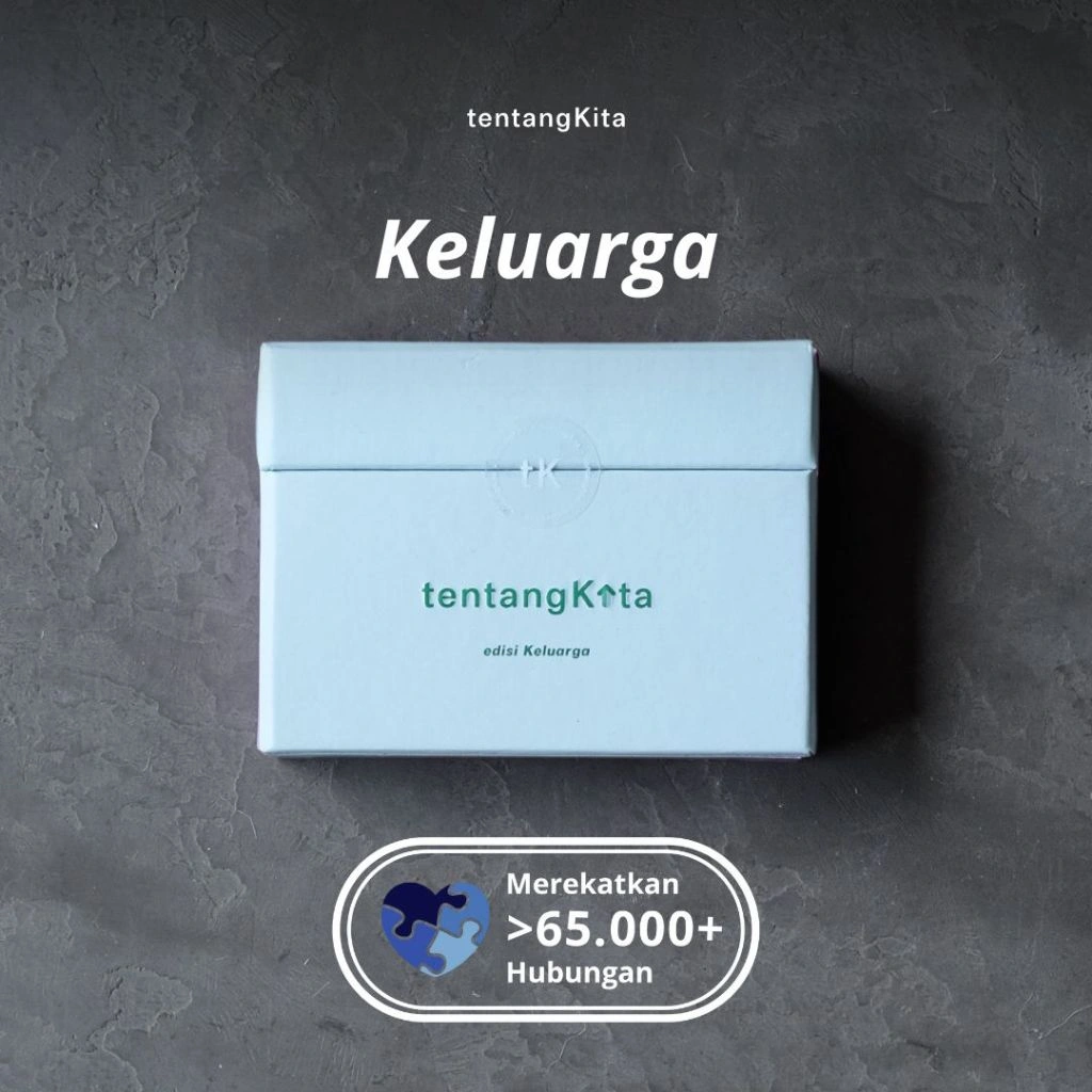 tentangKita - edisi Keluarga I Permainan Kartu Pertanyaan Obrolan I Deep Talk Card Game I Truth or Dare