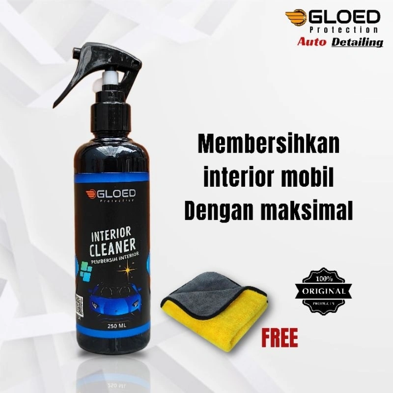 Gloed Interior Cleaner/ Pembersih Interior Mobil jok kulit sintetis bludru